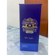 Chivas Regal 18 years old Empty bottle (Collector/Display item)