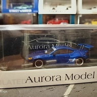 Diecast Aurora Rocket Bunny Model TOYOTA GR86 GR 86 Blue Seal