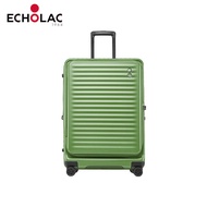 Echolac Celestra Polycarbonate PC Double-Coil Zipper Hard Shell Case Luggage Roller Wheel (20")