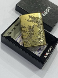 ORIGINAL ZIPPO DRAGON 2 SIDES JAPAN