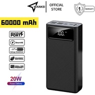 WANKEI PowerBank 60000mAh 4 USB Fast Charging LED DISPLAY PORTABLE