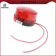 [SONONIA] Red Industrial Warning Strobe Beacon Light Alarm Lamp AC220V Water-Proof