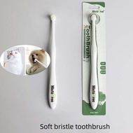 Round Head Pet Toothbrush Remove Bad Breath Tartar Teeth Care Soft Brush Dog Cat Oral Clea