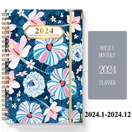 Weekly Planner Monthly Planner Personal Appointment Journal English Calendar A5 Planner Office Agend