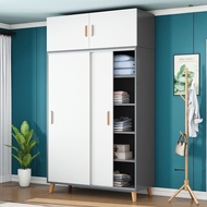🔥2 Door Wardrobe /Clothes Storage Cabinet/ Coat Rack /Cabinet with door/ Wardrobe/ MultiFunction Wardrobe🔥