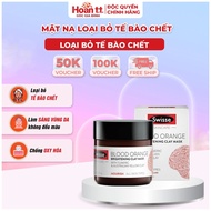 Mặt Nạ Đất Sét Cao Lanh Swisse Blood Orange - Mask Cấp Ẩm Dưỡng Da Chiết xuất Từ Thiên Nhiên Lọ 70g