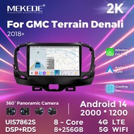 Popular Recommendation Suitable for GMC Terrain Denali 2018+US Universal Smart Android Large Screen 