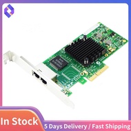 Chipset 82580 I340-T2 E1G44HT 1G Gigabit Ethernet Network Adapter (NIC), Dual Copper RJ45 Ports, PCI