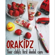 UBAT GIGI KANAK-KANAK GEL & BERUS GIGI KANAK-KANAK LEMBUT (ORAKIDZ HALAGEL) ORA KIDZ