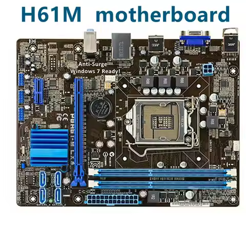 H61 P8H61-M LX3 PLUS Motherboard LGA1155 H61M -E K C D I7 I5 I3 in CPU 16G DDR3 PCI-E 2.0 VGA Destop