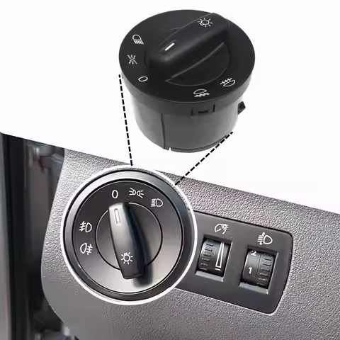 New Headling Light Fog Lamp Switch For VW·Caddy III Kasten Kombi EOS Golf Plus V Jetta III·1K2 Passa