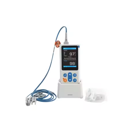 uPM60V 3.5 inch Handheld Vet Pulse Oximeter with SpO2 and Pulse Rate for Dogs, Cats and Horses Use (