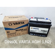 [ Installation Provided ] LN2 AGM | DIN60L | DIN60 Varta Silver AGM Dynamic Car Battery Bateri Keret