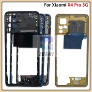 For Xiaomi Poco X4 Gt X4 Pro 5G Middle frame +LCD Front frame Replacement