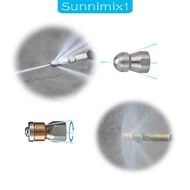 [Sunnimix1] Pressure Washer Sewer Cleaning Adapter Quick Connector Set Water Pipe 6m