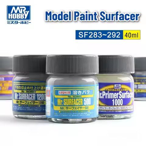 MR.Hobby SF283~SF292 40ML Model Surface Base Primer Paint Putty For Military Model Painting DIY Hobb