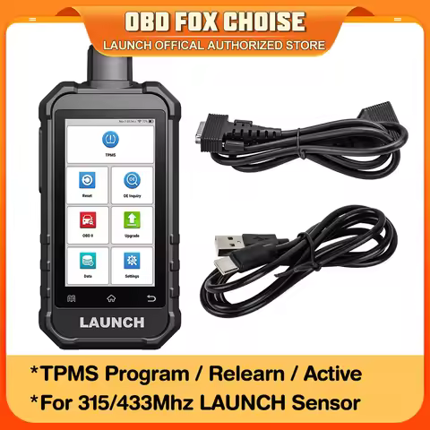 LAUNCH X431 CRT5011E V2 TPMS Tire Pressure Diagnsotic Tool 315/433MHz Sensor Activation Programing L