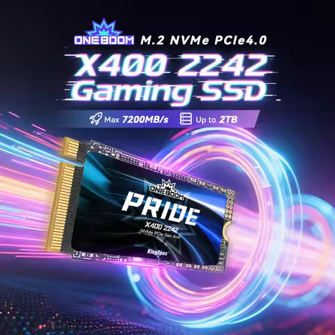 KingSpec SSD M2 PCIe4.0 1TB 2TB M.2 NVMe Hard Disk 7200MB/S Internal Solid State Drives M Key 2242 S