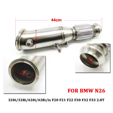 Downpipe for BM W N26 320i/328i/420i/428i/Ix F20 F21 F22 F30 F32 F33 2.0T Engine Accessories Catless