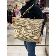 Jumbo Rattan bag/ Rattan Woven Tote bag Rattan handle bag