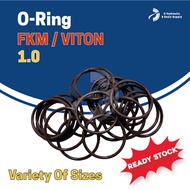 1.0 [4.5-48] Viton O Ring FKM O Ring Rubber Viton O Ring Rubber Ring O Ring Gasket Sealing