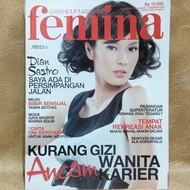 FEMINA Magazine January 31 - February 6, 2008 Dian Sastro