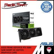 ASUS PRIME GEFORCE RTX 5080 16GB GDDR7 OC EDITION GRAPHICS CARD