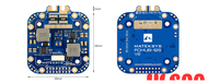 [VLSAA] Mateksys Matek ระบบพลังงาน V2 FCHUB-12S แผงจ่ายไฟฟ้าไฟฟ้า Pdb 5V & 12V Bec Ingebouwde เซ็นเซ
