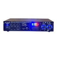 Karaoke Power Amplifier Series With Equalizer Adjustment เครื่องขยายเสียง Bluetooth USB/SD รุ่น HP-1