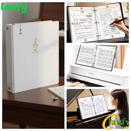 LANFY Sheet Music Folder, Spiral Loose-leaf Storage Music Score Binder, Paper File Index Post Waterp
