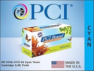 PCI Brand Remanufactured Toner Cartridge Replacement for HP 410A CF411A Cyan Toner Cartridge 2.3K Yi