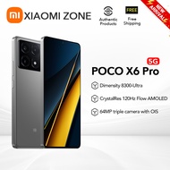 POCO X6 Pro 5G powered by Dimensity 8300-Ultra 8+256G/12+512G Global Version in 1 year Warranty