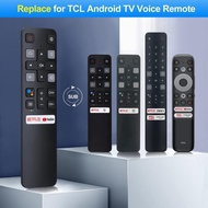 HOT Bluetooth Voice Remote Control Replacement for TCL Android Smart TV RC802V 49P30FS 65P8S 55C715 Works with Google