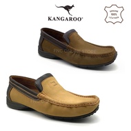 Kangaroo Men’s Cow Leather Casual Loafer Shoes / Kasut Loafer Kulit Leaki / Kasut Kulit Lelaki 9001