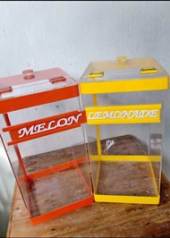 2PCS SET PALAMIGAN CONTAINER SIZE 8*16 CAPACITY 10LITERS FREE SANDOK & NAME PLATE GOOD FOR BUSINESS