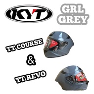 ORIGINAL KYT HELMET KYT TT REVO / HELMET KYT TT COURSE FULLFACE SINGLE VISOR NEW MODEL KYT