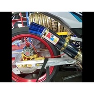 New Series y15 NLK exhaust pipe ekzos nlk Exhaust Racing Open Y15ZR 32MM 35MM 38MM MUFFLER BOX