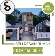 DESAIN RUMAH MODERN MINIMALIS 4x15 METER 2 LANTAI- DESAININ RUMAH