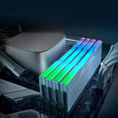CRAS V RGB DDR5 32GB 2x16GB 6000MHz CL30 Gaming Desktop RAM 1.35V XMP/EXPO White