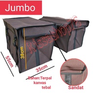 Tas Obrok Kurir Motor Terpal Kuat Jumbo