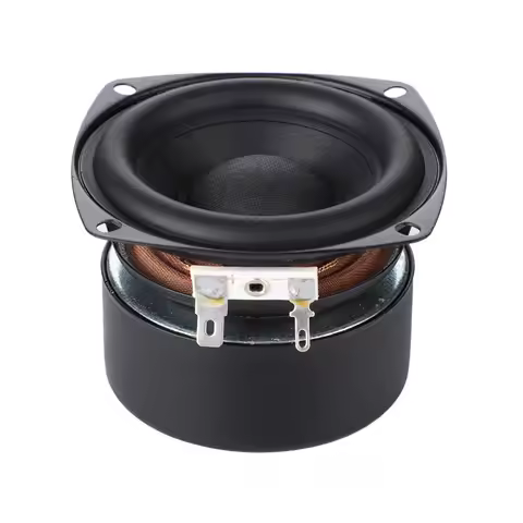 1Pcs Subwoofer 3 Inch 4 Ohm/8 Ohm 25W-50W HiFi Speaker Woofer Audio Sound Bass Sqaure Round 78MM DIY