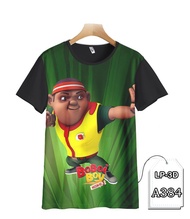Baju Boboiboy Gopal Printing 3D Baju Kartun TV Favorit Anak #LP3D-A384