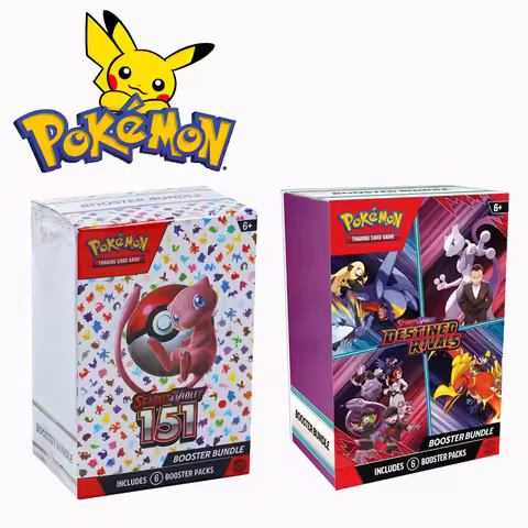 Pokemon Card v10 Booster bundle Destined Rivals Prismatic Evolutions Scarlet Violet 151 English Boos