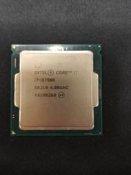 電腦cpu intel i7-6700k 可超頻