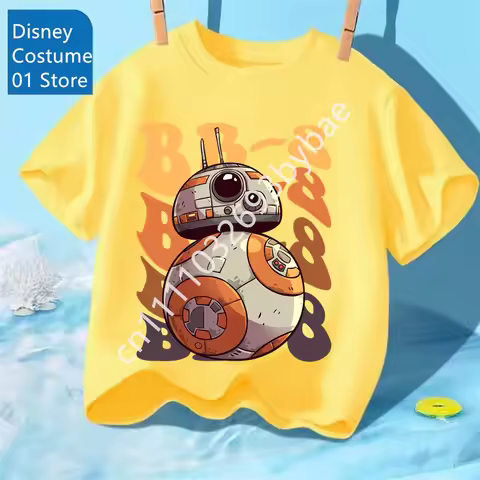 2026 Star Wars Boba Fett Boys Graphic T Shirt Kids Casual Short Sleeve Tee Bounty Hunter Apparel