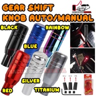 MOMO ALUMINIUM GEAR SHIFT KNOB AUTO MANUAL 2 IN 1 UNIVERSAL MYVI ALZA BEZZA AXIA PERSONA WAJA VIVA W