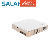 Mini Pocket Projector, SALANGE-P30 Ultra HD 1080P Rechargeable DLP Travel Projector
