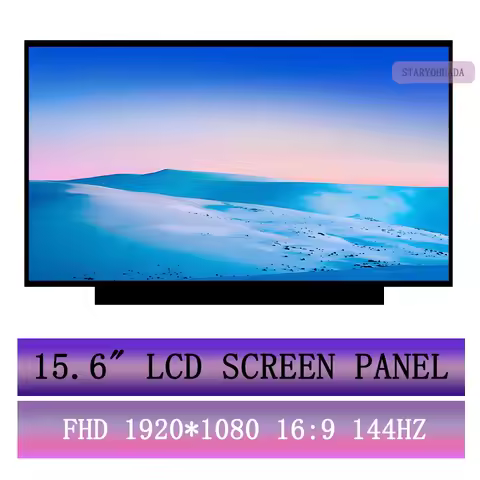 15.6 Inch 144Hz Laptop LCD Screen NE156FHM NX9 NE156FHM-NX9 B156HAN15.K M156NWF9 R4 MNF601BA1-4 Disp