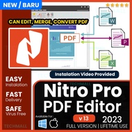 Nitro PDF Pro (2023) Lifetime Version Windows & Mac (Can edit PDF convert PDF)