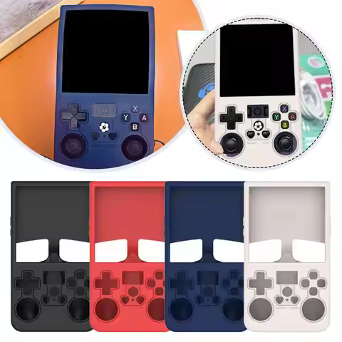 For R36MAX Portable Retro Handheld Silicone Protective Case Scratch Resistant And Drop Resistant Sto